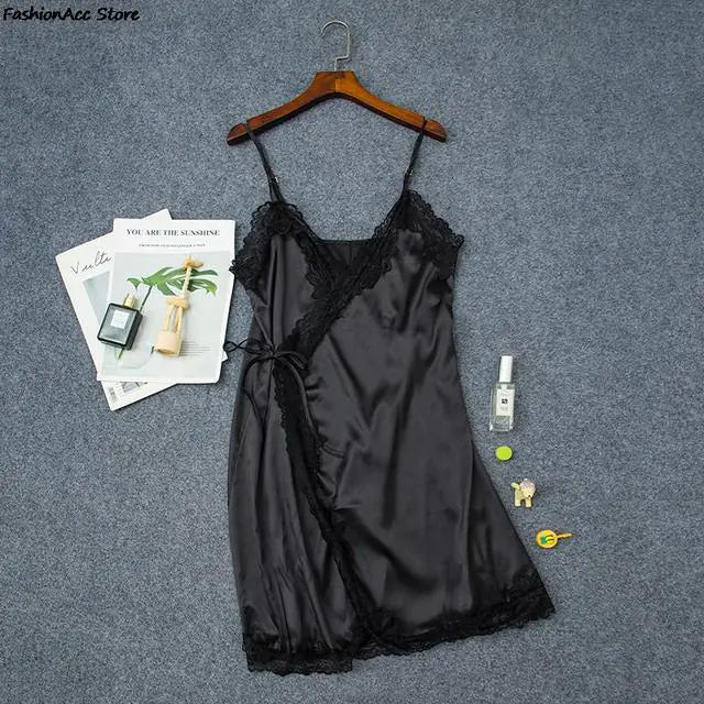 Ladies silk nightdress