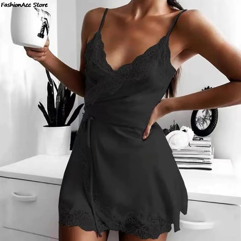 Ladies silk nightdress