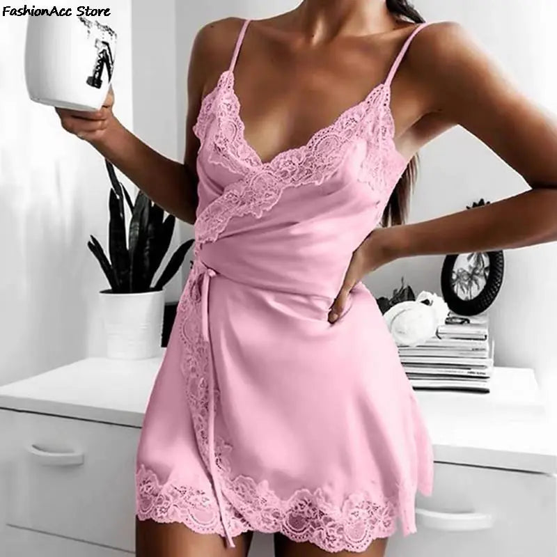 Ladies silk nightdress