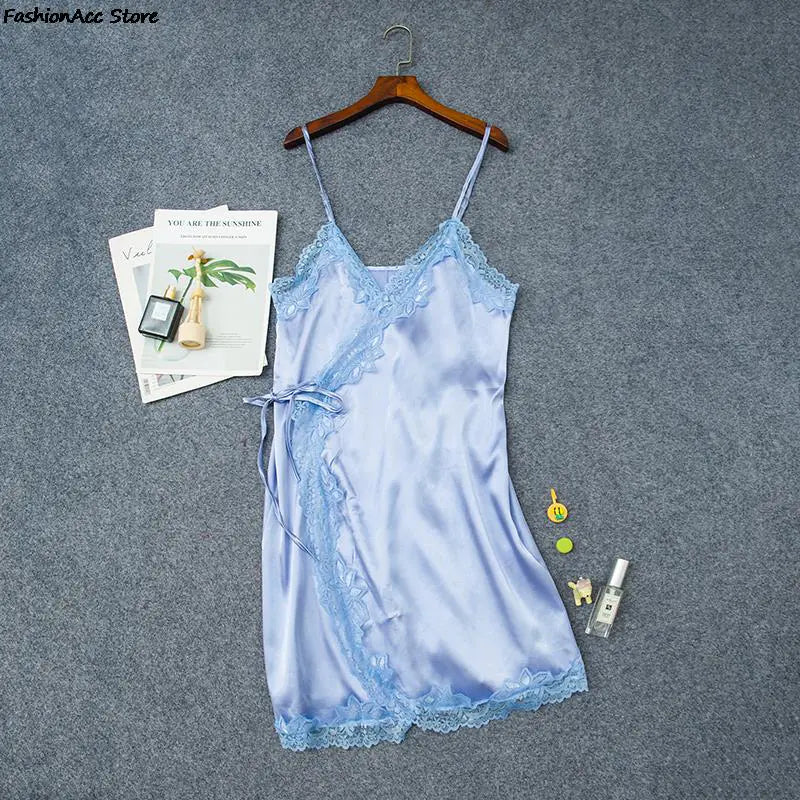 Ladies silk nightdress
