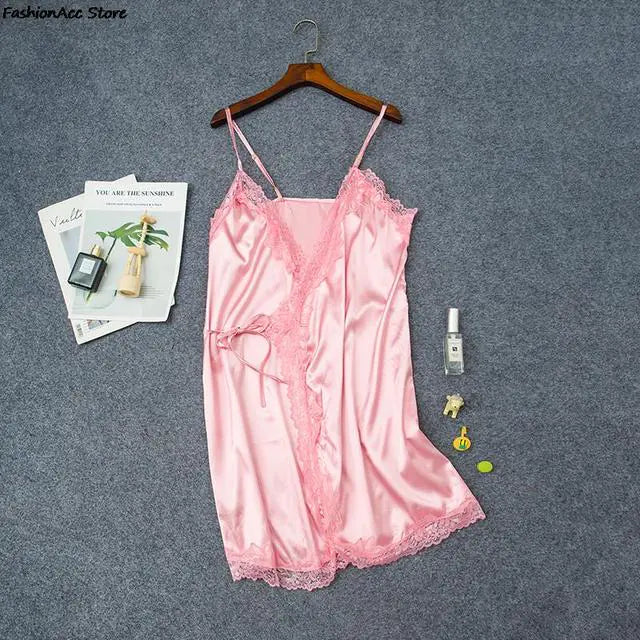 Ladies silk nightdress