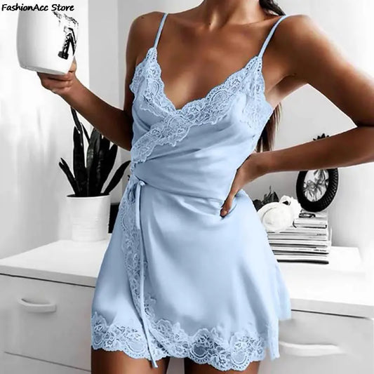 Ladies silk nightdress