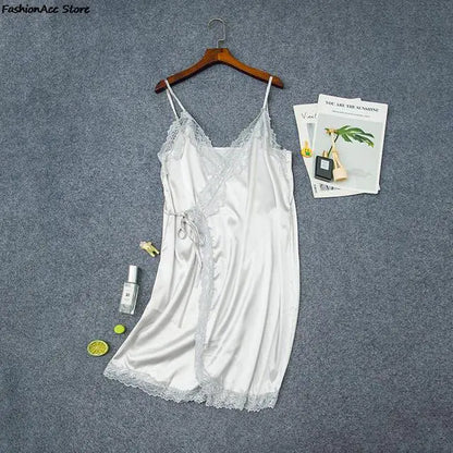 Ladies silk nightdress